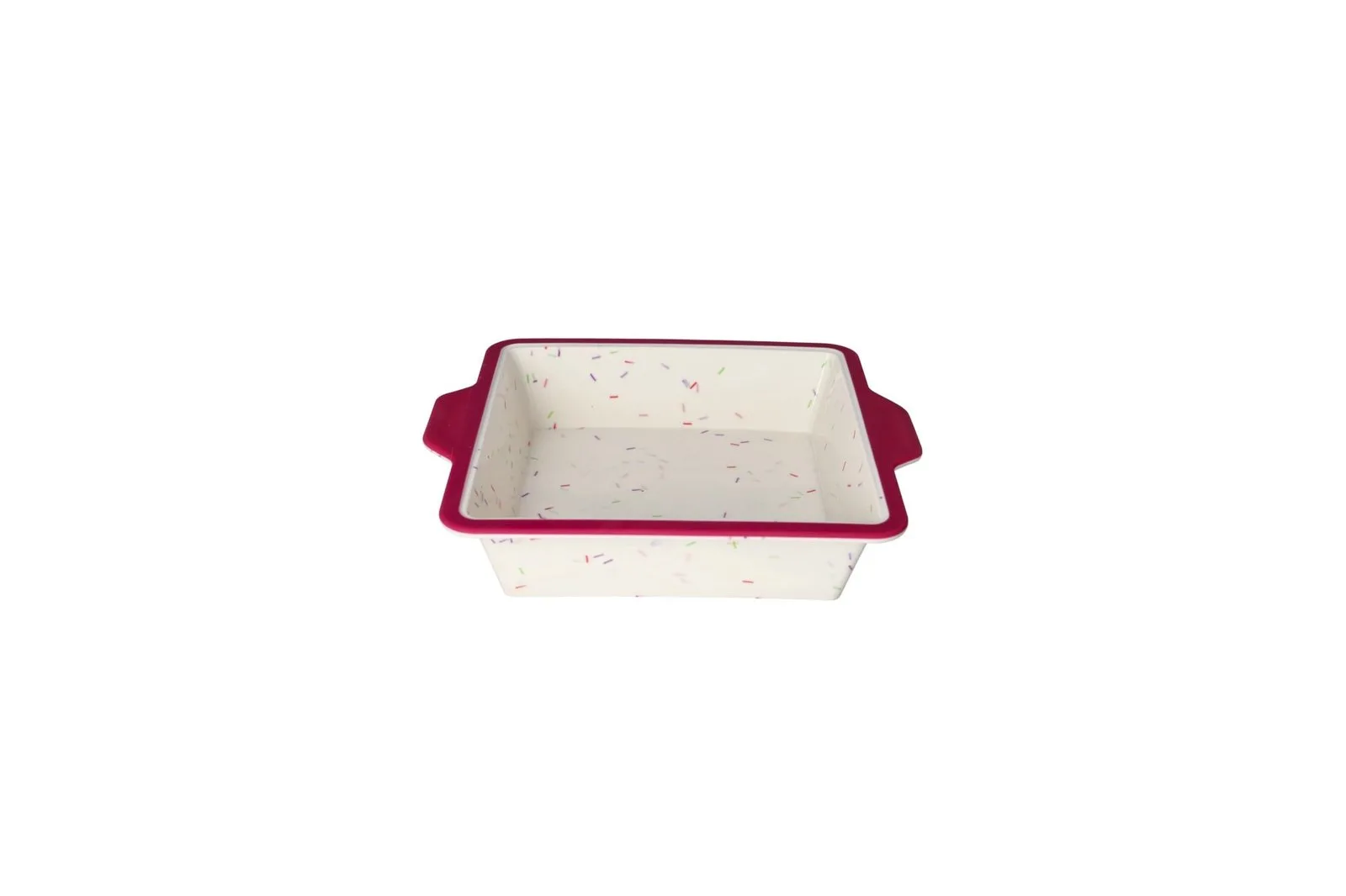 Silicone Speckled Cake Pan with Metal Frame