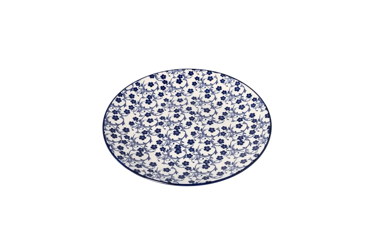 Porcelain Floral Dinner Plate