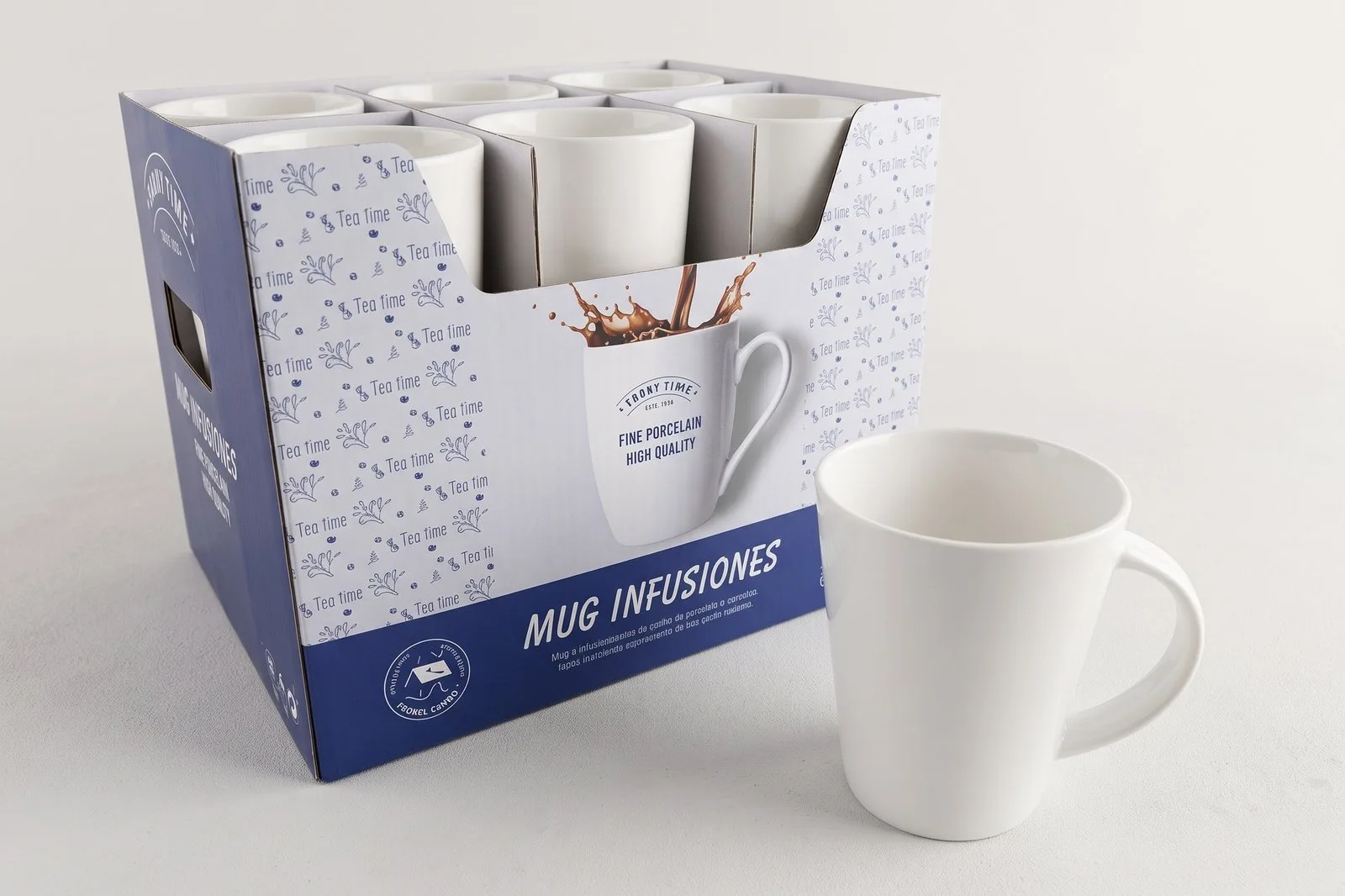 Porcelain Mug 400 ml – White