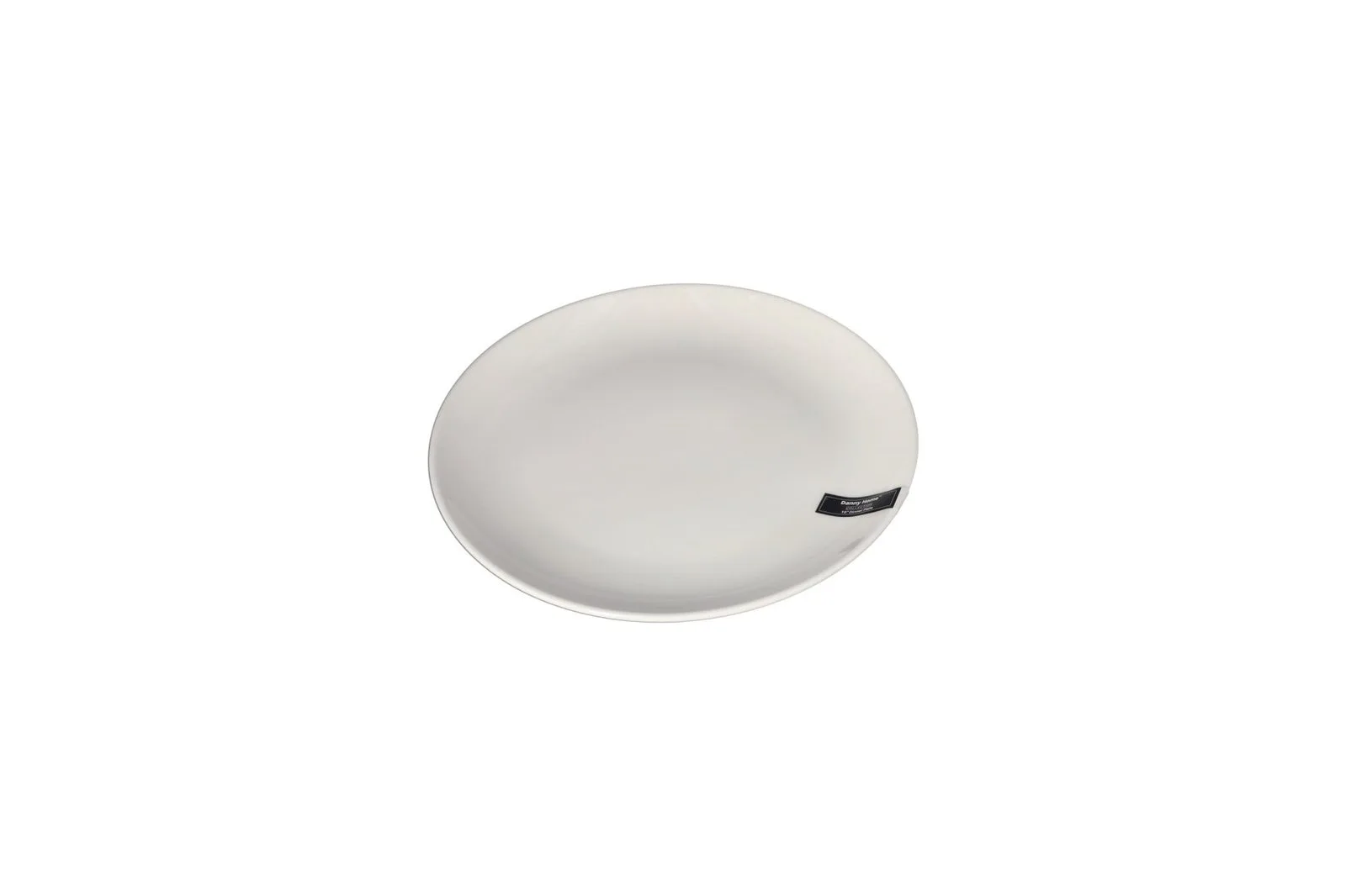 Porcelain Curved Lip Dinner Plate