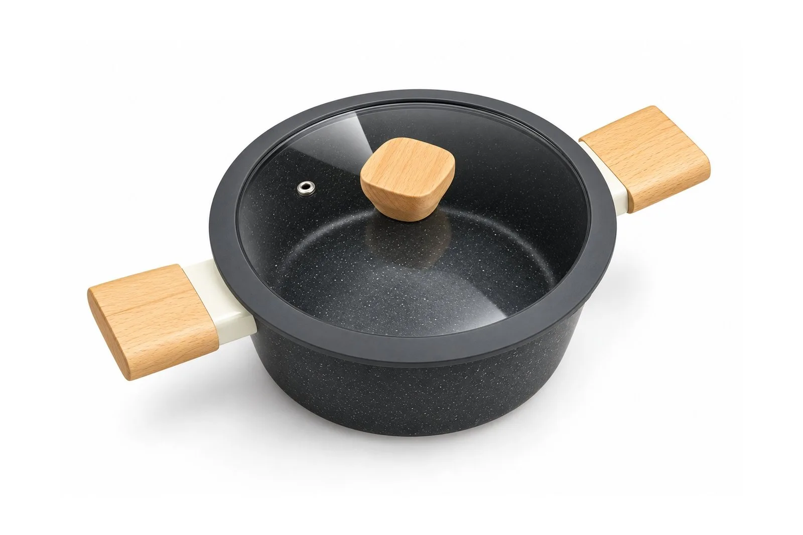 Non-Stick Casserole with Glass Lid 20 cm