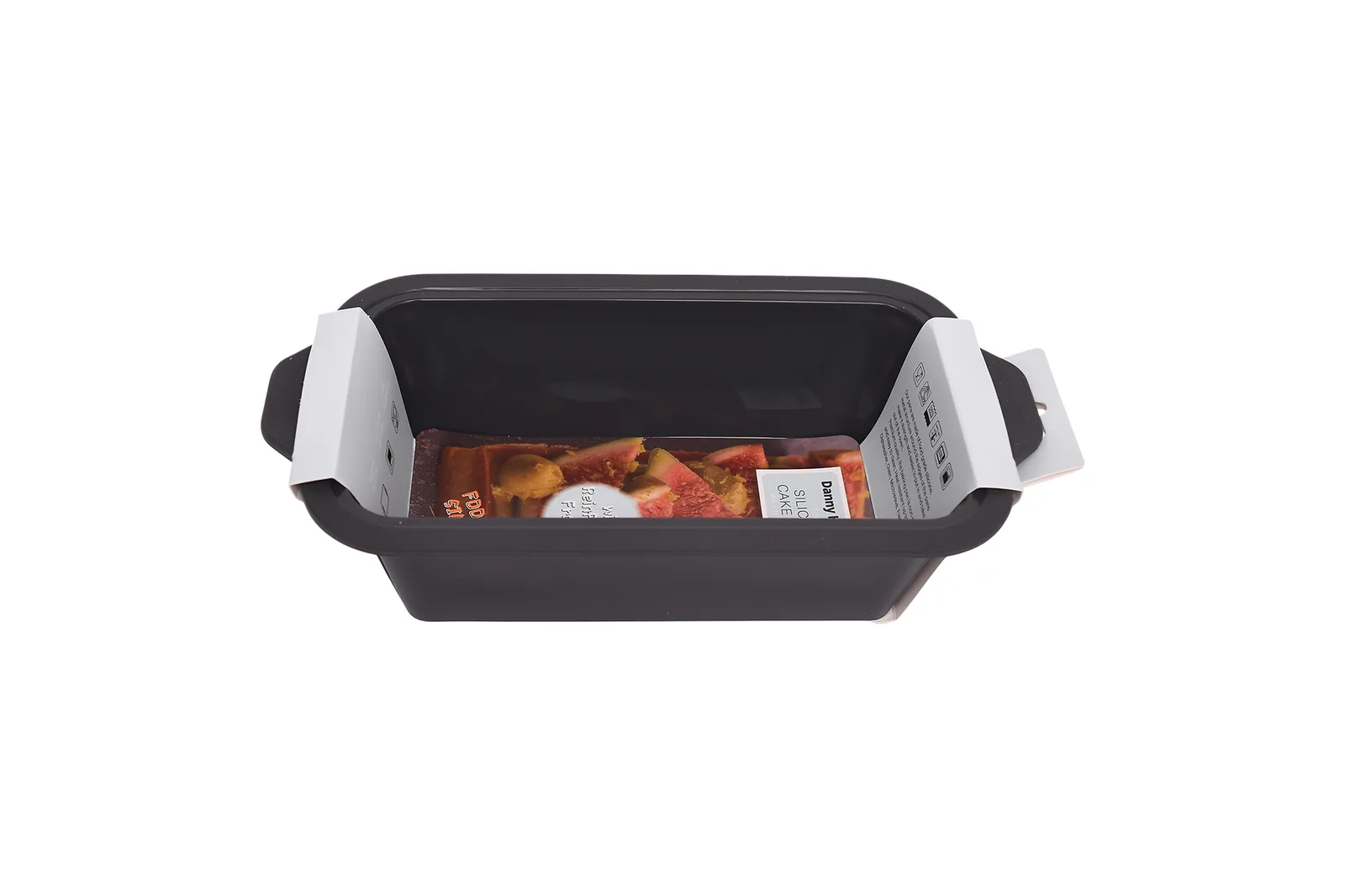 Silicone Loaf Pan with Reinforced Frame 28.5 cm – Grey