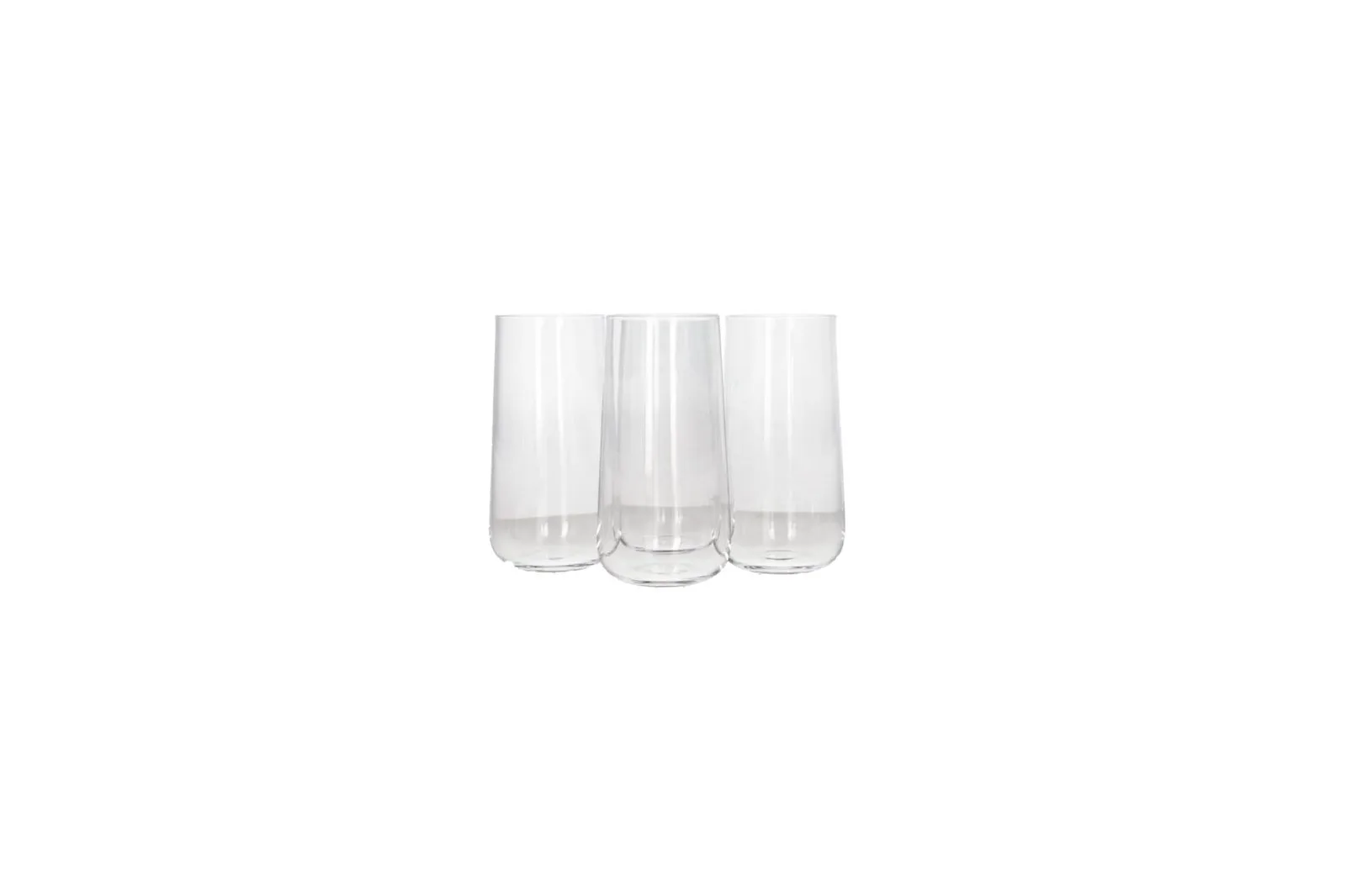 Tall Glass Tumblers Set 4 Pcs 500 ml