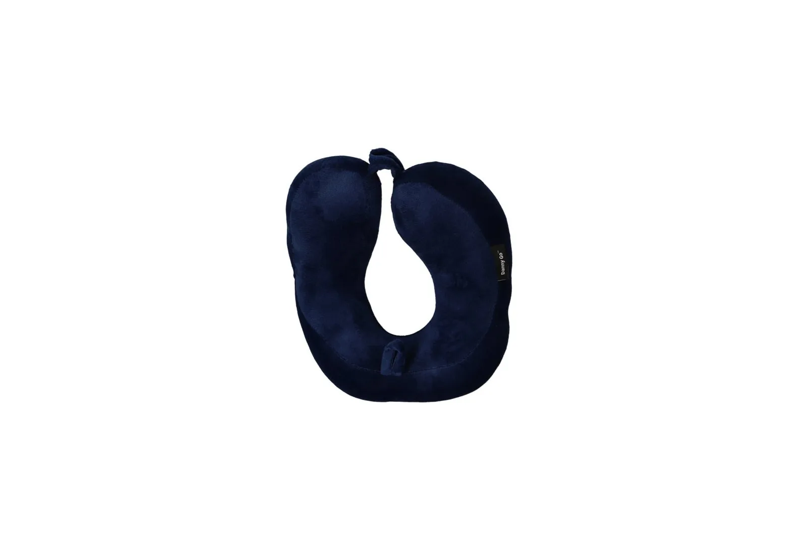 Memory Foam Travel Neck Pillow Dark Blue