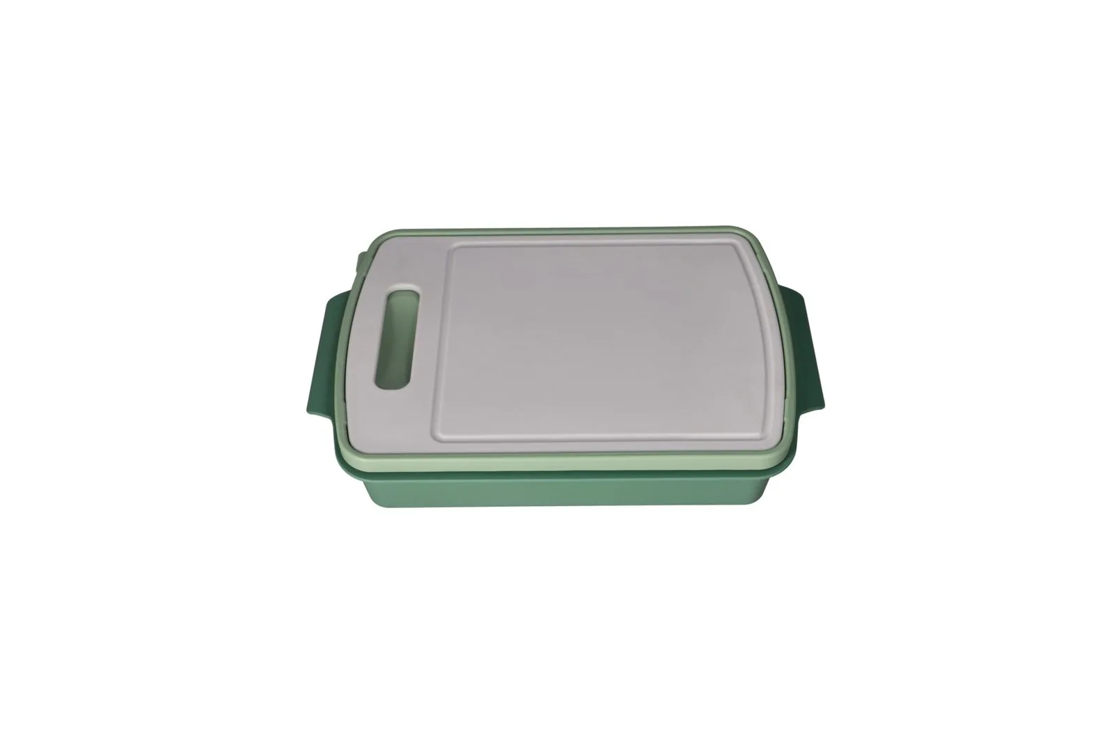 Marinade Tray and Cutting Board Set with Lid