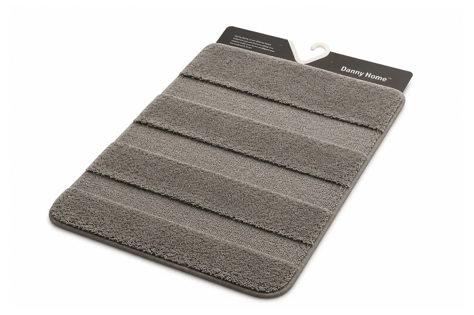 Polyester Room Mat 60 x 90 cm – Grey