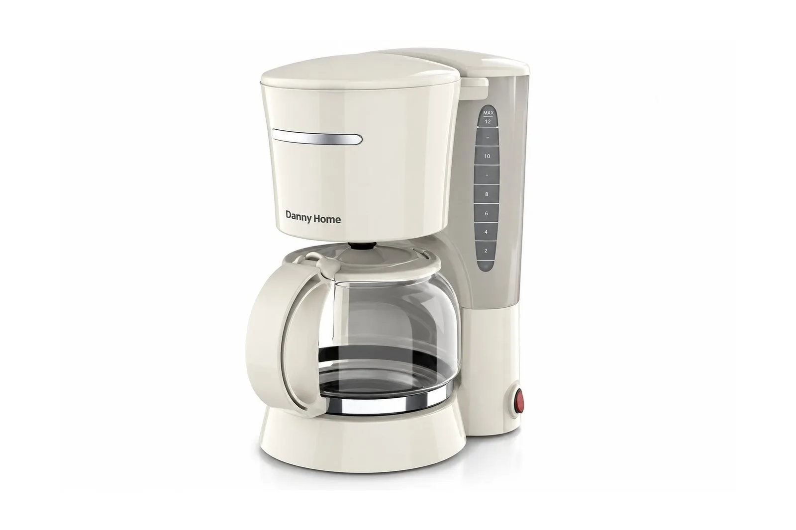 Drip Coffee Maker 1.25 L 870W – Cream