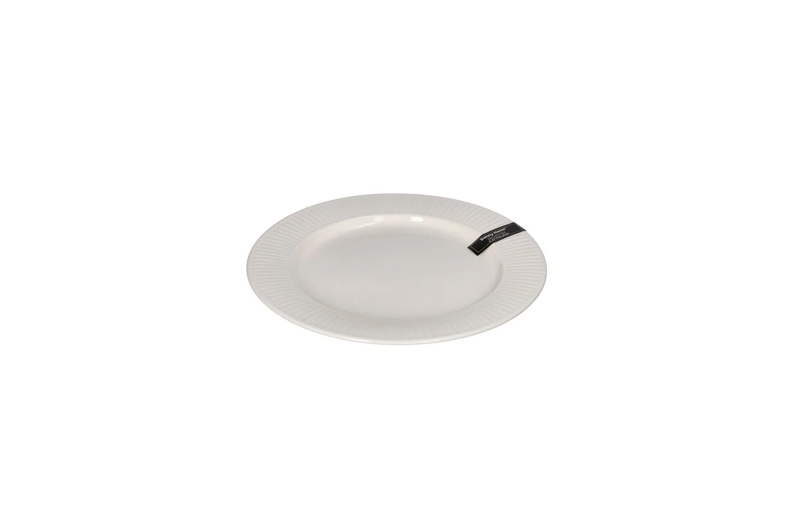 Porcelain Striped Side Plate