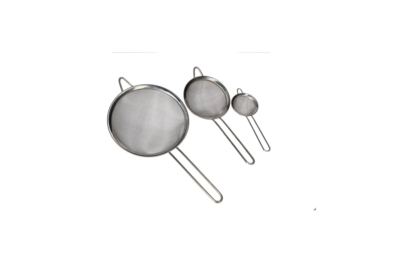 Stainless Steel Strainer Set 3 Pcs
