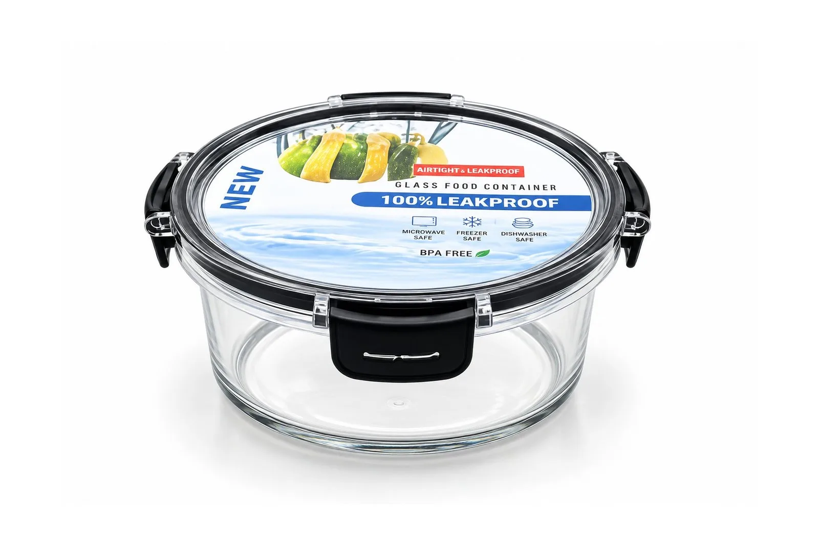 Food Container with Locking Lid 1 L